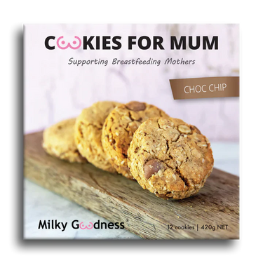Chocolate Chip Lactation Cookies | Milky Goodness Lactation Cookies from Milky Goodness maternity store australia